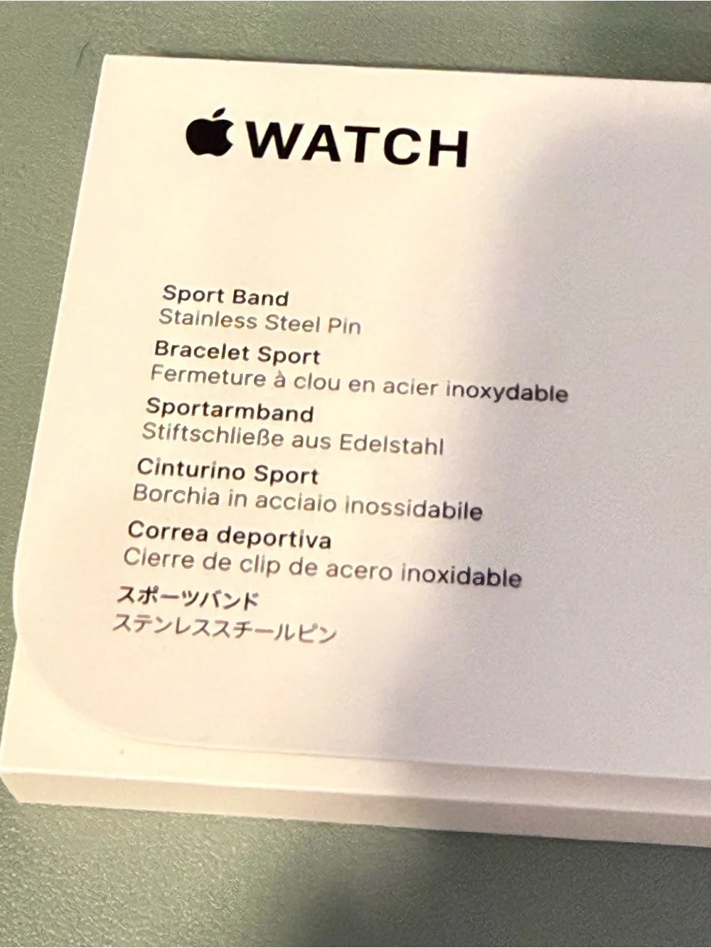 New Apple Light Blush Silicone Apple Watch Band 46mm M/L